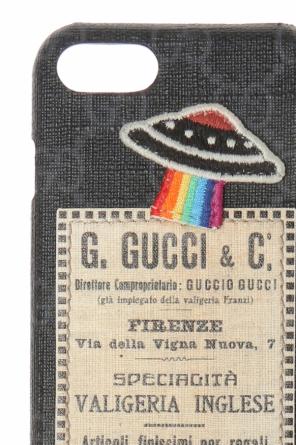 Patched iphone 8 case, zdjęcie 2 Patched iphone 8 case od Gucci